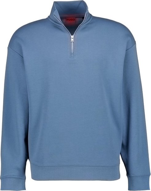 Thumbnail - HUGO Herren Pullover blau unifarben