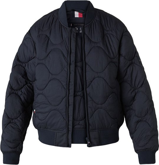 Tommy Hilfiger Herren Steppblouson blau unifarben