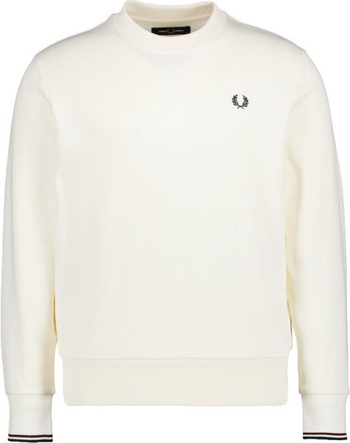 Fred Perry Herren Sweatshirt weiß unifarben
