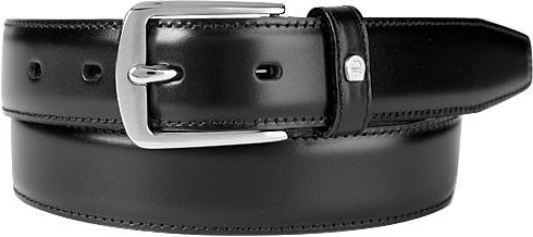 Thumbnail - AIGNER Herren Gürtel schwarz Glattleder