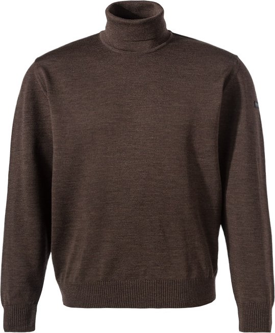 MAERZ Muenchen Herren Pullover braun unifarben