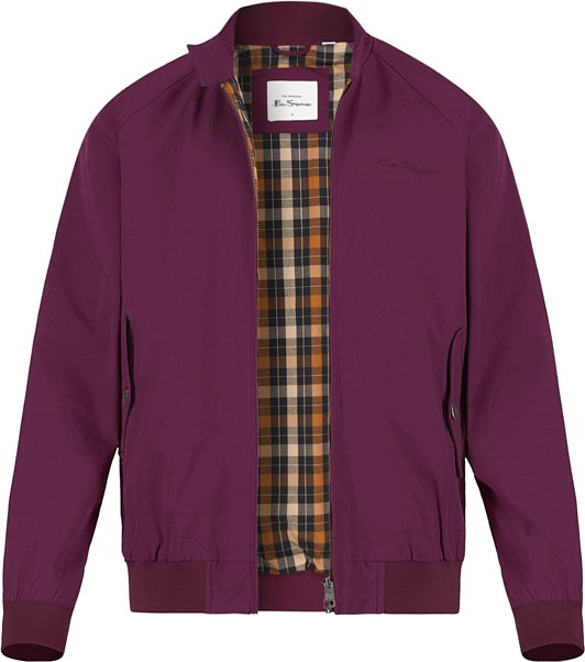 Thumbnail - Ben Sherman Herren Jacken rot unifarben