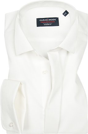 CasaModa Herren Hemd weiß