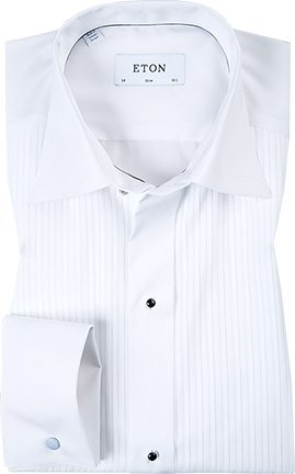 Thumbnail - ETON Herren Hemd weiß Slim Fit