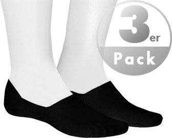 Thumbnail - KUNERT Men Herren Füßlinge schwarz Baumwolle & Mix unifarben