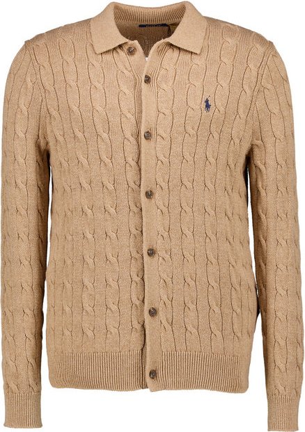Polo Ralph Lauren Herren Cardigan braun unifarben