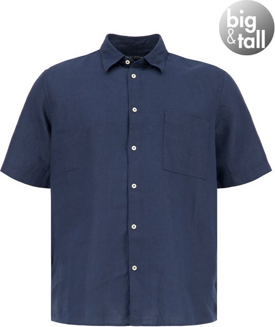 Marc O'Polo Herren Hemden blau