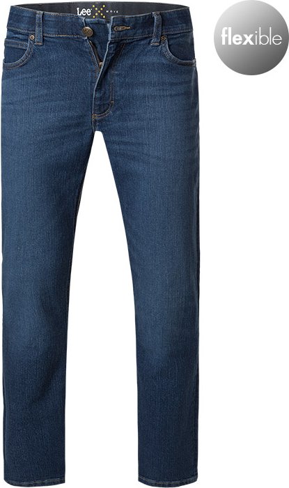 Thumbnail - Lee Herren Jeans blau Straight Fit