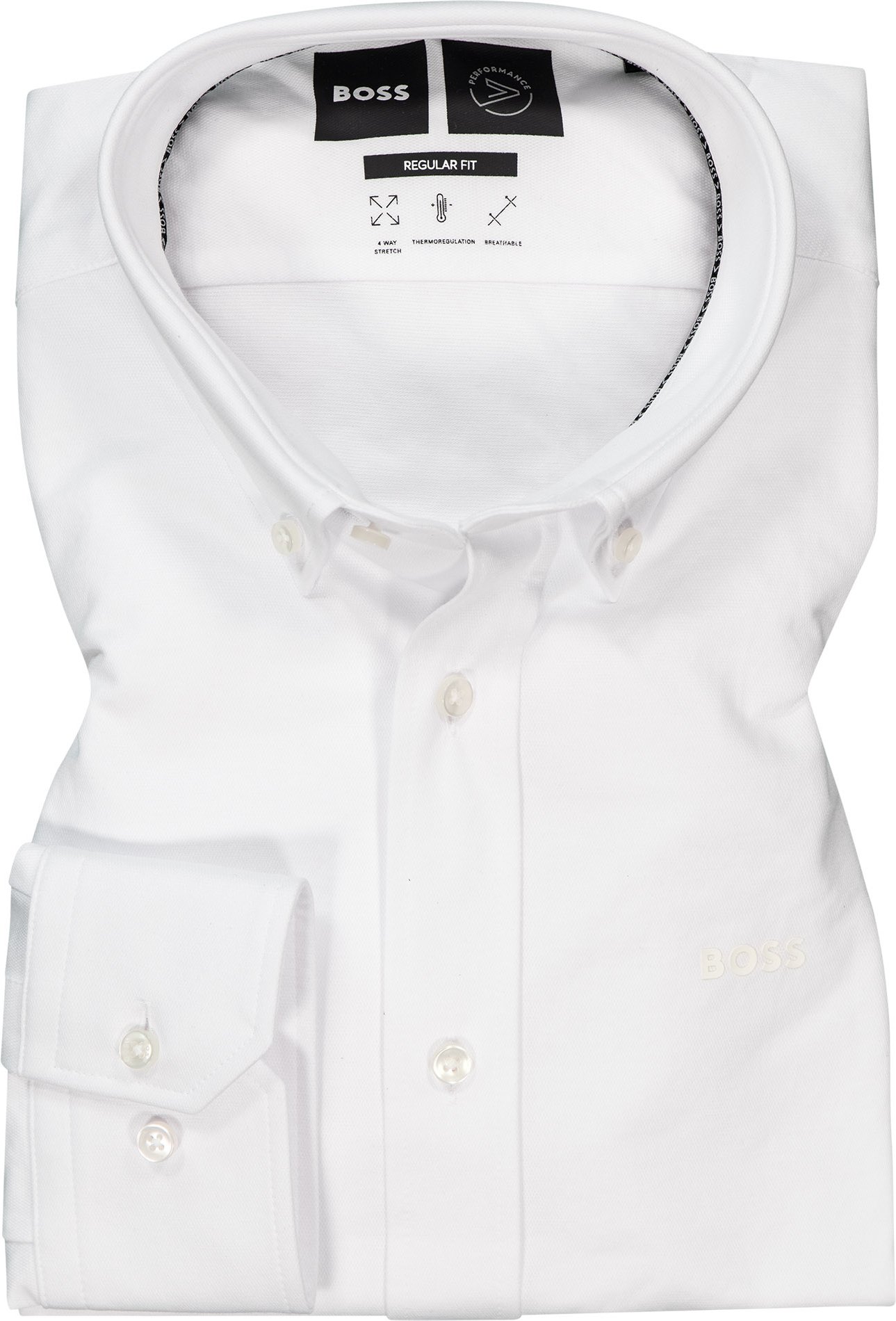 Thumbnail - BOSS Black Herren Hemd weiß