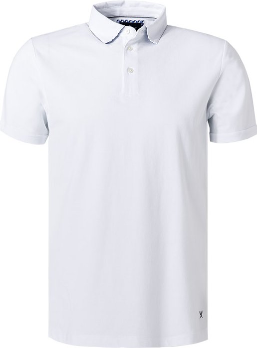 HACKETT Herren Polo-Shirt weiß Classic Fit