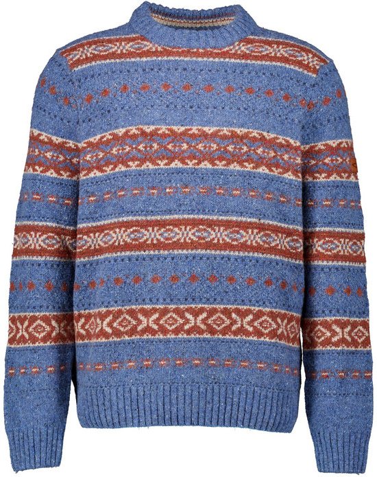 Thumbnail - camel active Herren Pullover blau Norweger