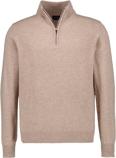 HACKETT Herren Troyer beige unifarben