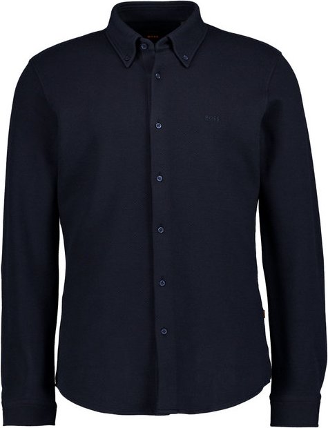 Thumbnail - BOSS Orange Herren Hemd blau Slim Fit