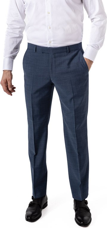 JOOP! Herren Hose blau meliert