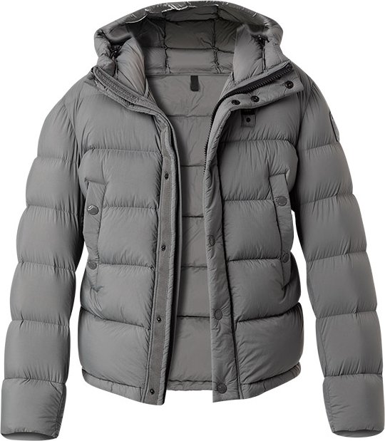 Blauer. USA Herren Daunenjacke grau unifarben
