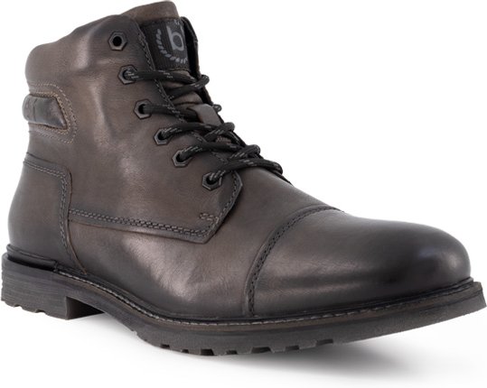 Thumbnail - bugatti Herren Schnürboots grau Glattleder
