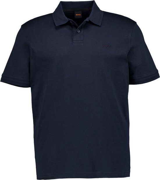 BOSS Orange Herren Polo-Shirts blau
