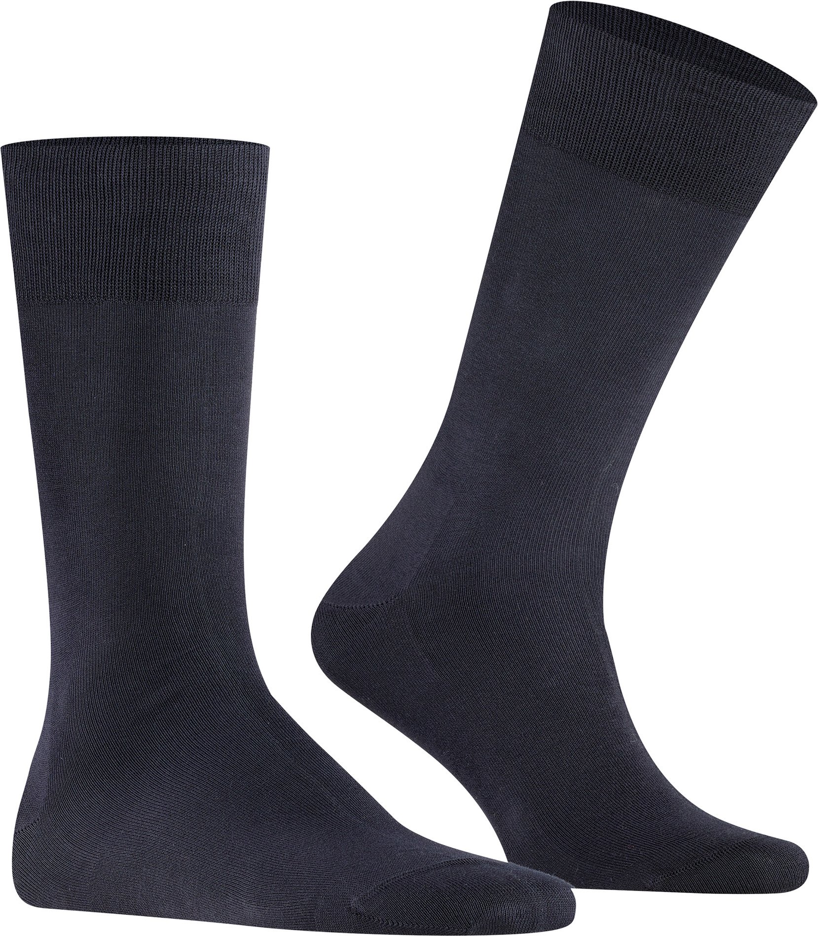 Thumbnail - Falke Herren Socken blau Baumwolle & Mix unifarben