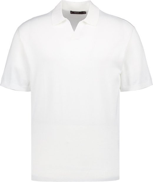 BOGGI MILANO Herren Polo-Shirt weiß