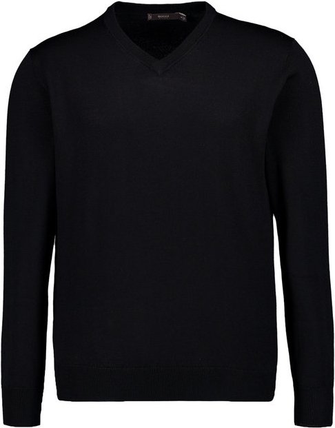 BOGGI MILANO Herren Pullover schwarz unifarben