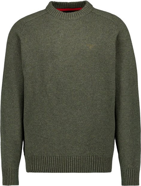 Thumbnail - Barbour Herren Pullover grün unifarben