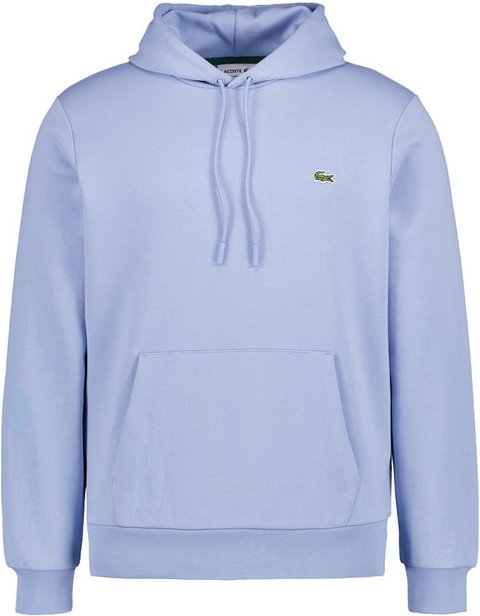 LACOSTE Herren Hoodie blau unifarben Classic Fit