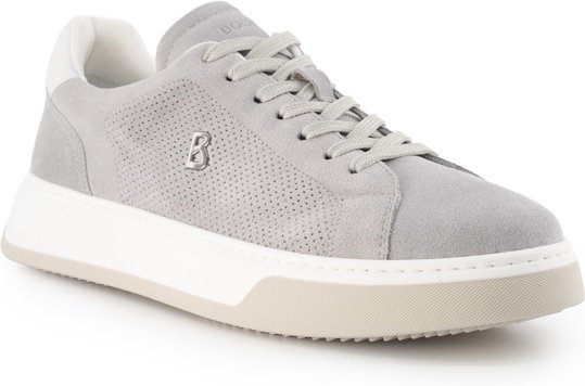 BOGNER Herren Sneaker grau Velours