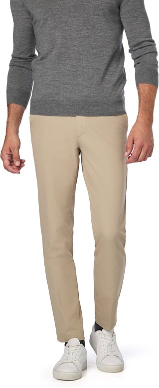 Thumbnail - BOSS Black Herren Hose beige Slim Fit