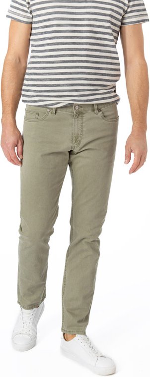 Thumbnail - HILTL Herren Hose grün Slim Fit