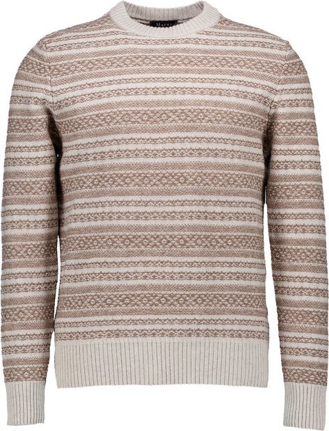 Thumbnail - MAERZ Muenchen Herren Pullover beige Gemustert