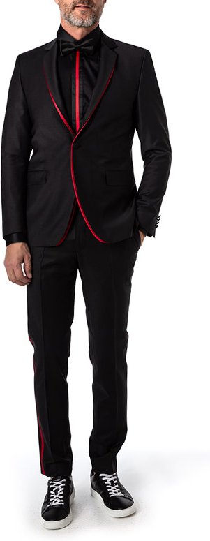 KARL LAGERFELD Herren Anzug schwarz