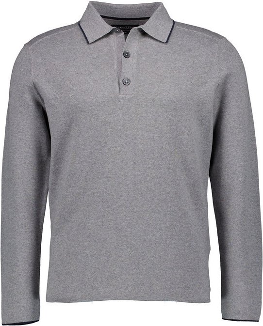 Marc O'Polo Herren Pullover grau unifarben