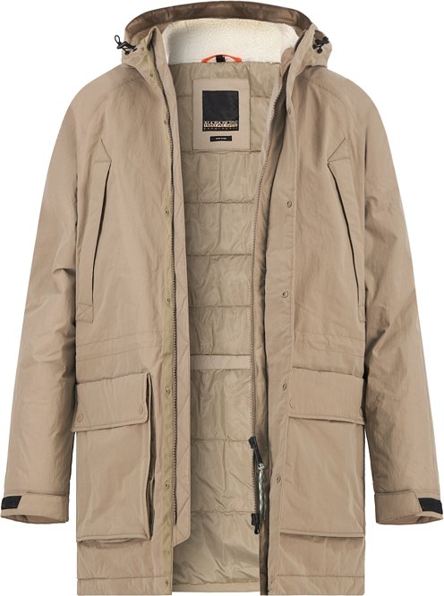 Thumbnail - NAPAPIJRI Herren Jacke grau unifarben