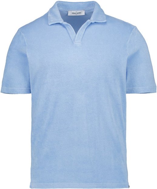 Gran Sasso Herren Polo-Shirt blau