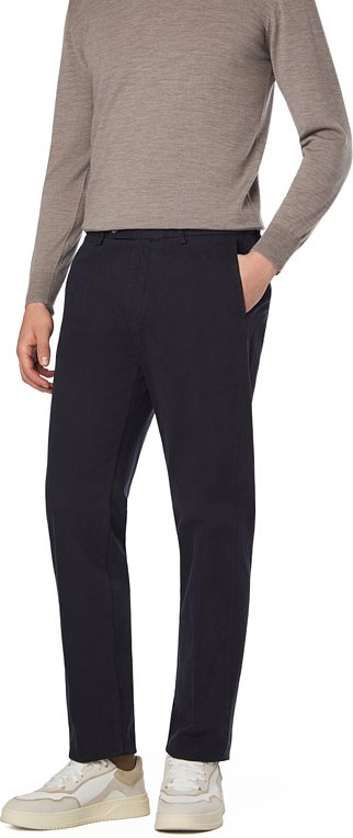 BOGGI MILANO Herren Hosen blau Slim Fit