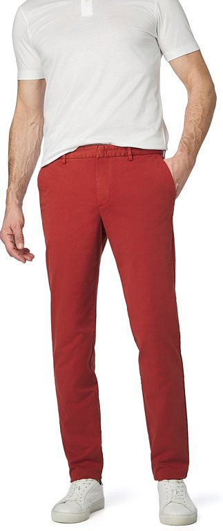 Thumbnail - BOSS Black Herren Hosen braun Slim Fit