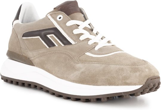 Floris van Bommel Herren Sneaker beige,braun Velours
