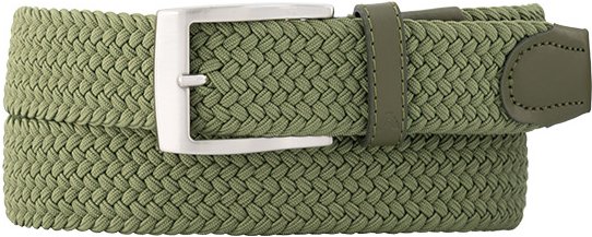 Thumbnail - Alberto Herren Gürtel grün Textil