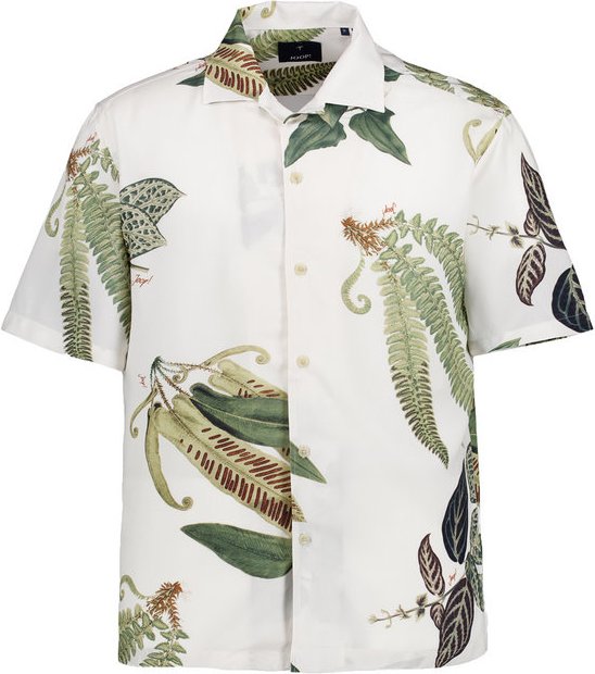 JOOP! Herren Hemd weiß geblümt