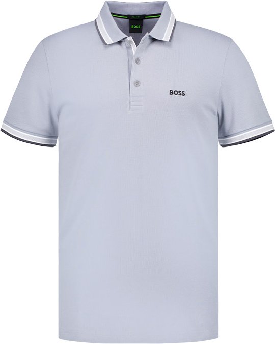 Thumbnail - BOSS Green Herren Polo-Shirt grau