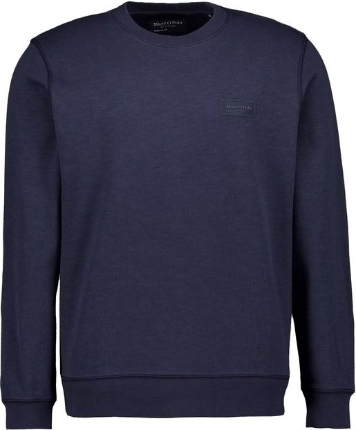 Marc O'Polo Herren Sweatshirt blau unifarben
