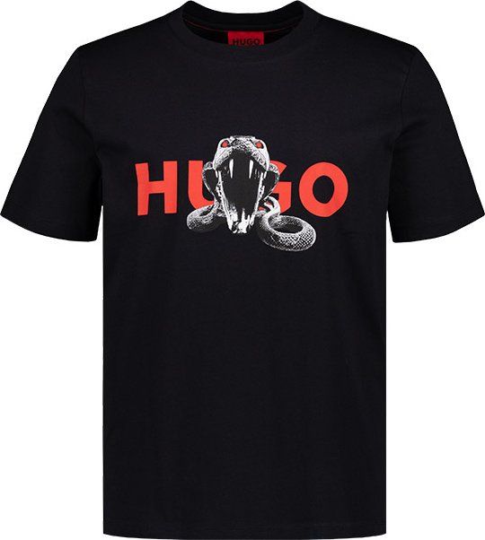HUGO Herren T-Shirt schwarz