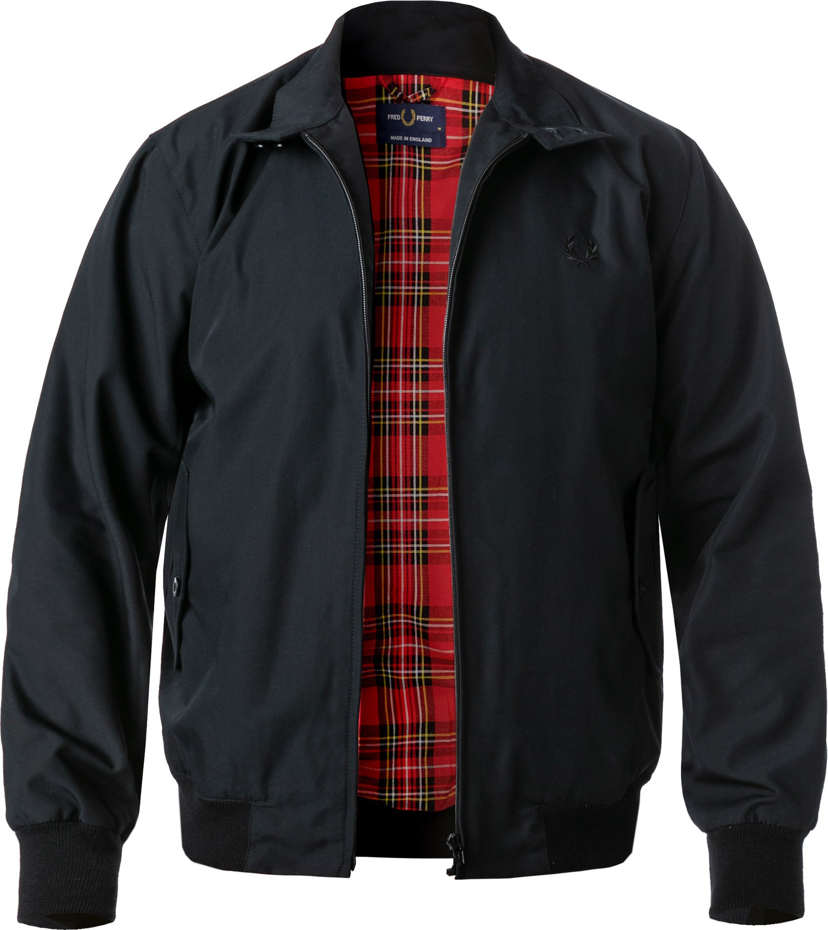 Thumbnail - Fred Perry Herren Jacken schwarz unifarben