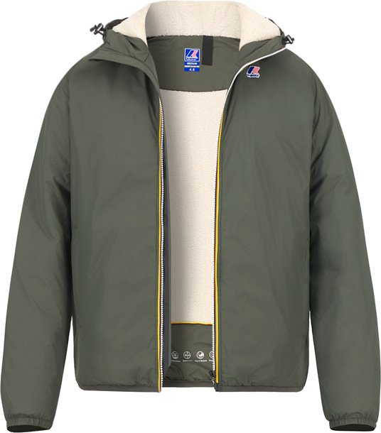 Thumbnail - K-WAY Herren Jacken grün unifarben