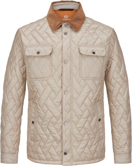 MILESTONE Herren Jacken beige unifarben