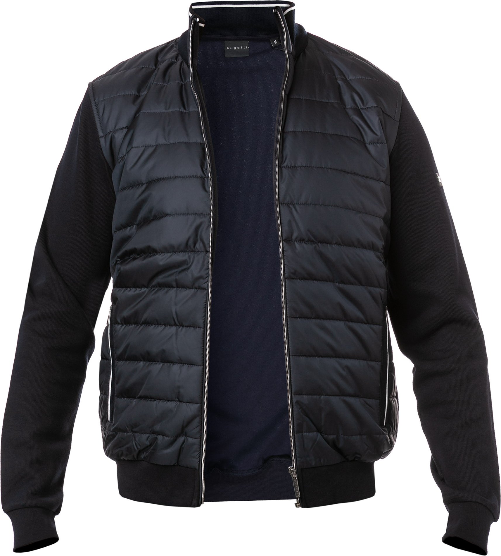 Thumbnail - bugatti Herren Jacke schwarz unifarben