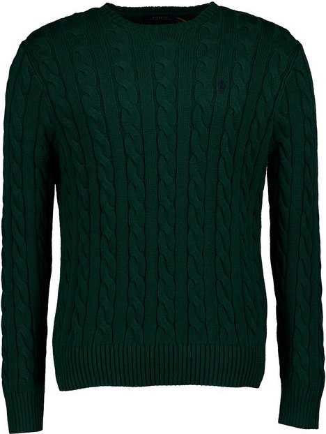 Thumbnail - Polo Ralph Lauren Herren Pullover grün unifarben