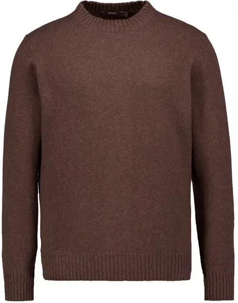 BOGGI MILANO Herren Pullover braun unifarben