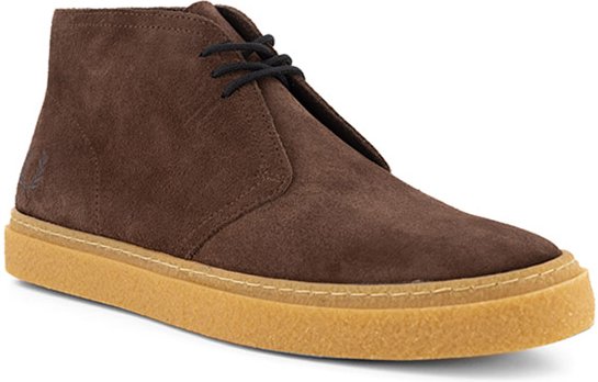 Thumbnail - Fred Perry Herren Desert Boots braun Velours