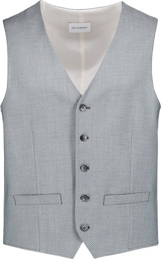 ROY ROBSON Herren Weste grün meliert